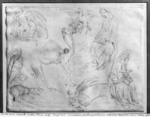 バジャルディアルバムの研究シート 作： Antonio Pisanello